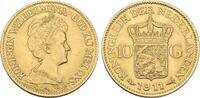 Niederlande 10 Gulden 1911 Wilhelmina 1890-1948. Vorz&uuml;glich - Stempelglanz 975.36 US$  +  23.09 US$ shipping