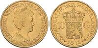 Niederlande 10 Gulden 1912 Wilhelmina 1890-1948. Vorz&uuml;glich - Stempelglanz 975.36 US$  +  23.09 US$ shipping