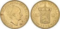 Niederlande 10 Gulden 1932 Wilhelmina 1890-1948. Vorz&uuml;glich - Stempelglanz 975.36 US$  +  23.09 US$ shipping