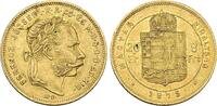 Ungarn 8 Forint 1875 Franz Joseph I. 1848-1916. Sehr sch&ouml;n - vorz&uuml;glich 952.27 US$  +  23.09 US$ shipping