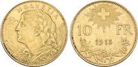Schweiz 10 Franken 1913 B Vreneli. Sehr sch&ouml;n - vorz&uuml;glich 548.28 US$  +  23.09 US$ shipping