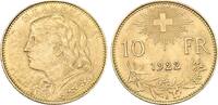 Schweiz 10 Franken 1922 B Vreneli. Vorz&uuml;glich - Stempelglanz 548.28 US$  +  23.09 US$ shipping