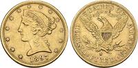 USA 5 Dollars 1897 S Coronet Head. sehr sch&ouml;n - vorz&uuml;glich 1,298.56 US$  +  23.09 US$ shipping