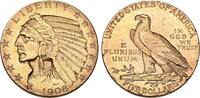 USA 5 Dollars 1908 Indian Head. sehr sch&ouml;n - vorz&uuml;glich 1,379.35 US$  +  23.09 US$ shipping