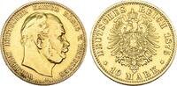 Preussen 10 Mark 1875 A Wilhelm I. 1861-1888. Sehr sch&ouml;n 605.99 US$  +  23.09 US$ shipping