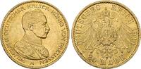 Preussen 20 Mark 1914 A Wilhelm II. 1888-1918. Vorz&uuml;glich 1,148.50 US$  +  23.09 US$ shipping