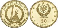 Albanien 20 Leke 1968 Sozialistische Republik. Polierte Platte- 1,725.64 US$  +  23.09 US$ shipping
