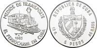 Kuba 5 Pesos 1983 Stempelglanz in Kapsel 51.94 US$  +  11.54 US$ shipping