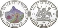 Uganda 2000 Shillings 1993 Polierte Platte in Kapsel 86.57 US$  +  11.54 US$ shipping
