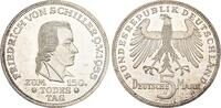 Bundesrepublik Deutschland 5 DM 1955 F Friedrich von Schiller. Vorz&uuml;glic... 150.06 US$  +  11.54 US$ shipping