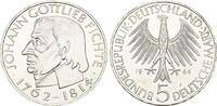 Bundesrepublik Deutschland 5 DM 1964 J Fichte. Vorz&uuml;glich - Stempelglanz 28.86 US$  +  11.54 US$ shipping