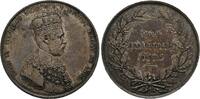 Schweden Silbermedaille Königreich Karl XV., 1859-1872, König von Norwegen -