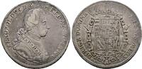 Italien Francescone (10 Paoli) Toscana, Grossherzogtum Peter Leopold von Habsburg-Lothringen, 1765-1790, Deutscher Kaiser 1790-1792 -