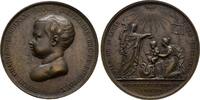 Frankreich Bronze-Medaille Königreich Ludwig XVIII., 1814-1824 -