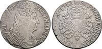 Frankreich Ecu aux 3 couronnes Königreich Ludwig XIV., 1643-1715 -