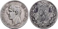 Frankreich 5 Francs Königreich Karl X., 1824-1830 -