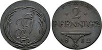 Schwarzburg-Rudolstadt, Fürstentum Cu-2 Pfennig Friedrich Günther, 1807-1867 -