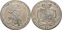 Taler 1795 Kontribution 1795 Würzburg, Bistum Georg Karl v. Fechenbach (1795-1802) Ger. Rf. u. Kr., etw. Belag, vz