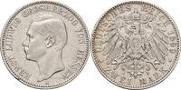 Hessen 2 Mark 1899 A Ernst Ludwig 1892-1918 Min. Rf., ss 407.50 US$  +  232.86 US$ shipping
