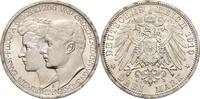 Sachsen-Weimar-Eisenach 3 Mark 1910 A Wilhelm Ernst 1901-1918 Kl. Kr., St- 104.79 US$  +  232.86 US$ shipping