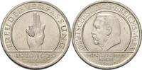 5 Reichsmark 1929 A Weimarer Republik Zum 10. Jahrestag der Weimarer Reichsverfassung Rf., Kr., ss