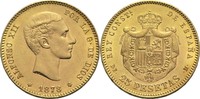 Spanien 25 Pesetas Alfonso XII.