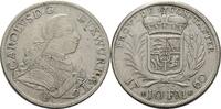 Württemberg Konventionstaler 1760 Karl Eugen (1744-1793) Kr., Rf., ss 372.57 US$  +  232.86 US$ shipping