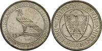 3 Reichsmark 1930 D Weimarer Republik Rheinlandräumung Ger. Rf. u. Kr., vz-fast st