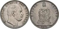 Preußen Vereinstaler 1871 Wilhelm I. (1861-1888) Rf., Kr., VF