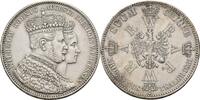 Preußen Vereinstaler 1861 Wilhelm I. (1861-1888) Ger. Rf., Kr., fleckig, EF