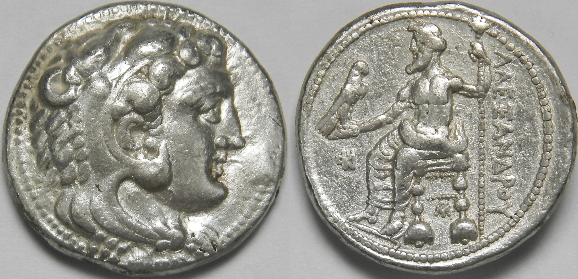 Kingdom of Macedon AR Tetradrachm circa 325-323 BC Alexander III (the ...