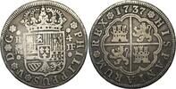 Spain 4 reales Espagne, Felipe V, 4 reales, Madrid, 1737. Peu courante ! -