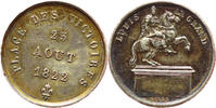 Medaillen #14791 - LOUIS XVIII (1815/1824) - Quinaire - Rétablissement de la statue -