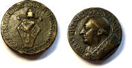 Medaillen Bronze 11170 - ITALIE - ÉTATS DU PAPE Médaille au pape Paul II 1465 33,5 mm RARE -