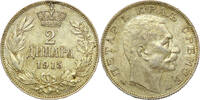 Weltmünzen 2 Dinara #12897 - SERBIE 1915 SUP -