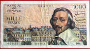 Banknoten - Frankreich 1000 francs #15865 - Billet 3/2/1955 TTB+ -