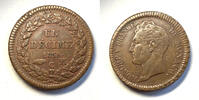 Weltmünzen #10296 - Un décime 1838 Honoré V Prince de Monaco SUP très belle qualité -