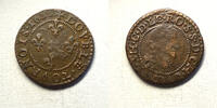 Weltmünzen Double tournois #10477 - Allemagne - Jean-Théodore 1633 Belle qualité -