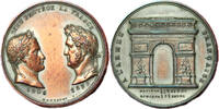 Medaillen #13860 - Médaille Napoléon Ier et Louis Philippe arc de Triomphe à l'Armée -