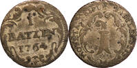 Weltmünzen 1 batzen #11755 - SUISSE 1764 Bâle TTB -