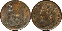 Weltmünzen Farthing #17091 - Royaume Uni 1885 SUP avec velours de frappe d'origine -