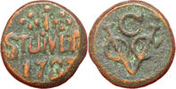 Weltmünzen 1 Stuiver #18416 - Sri Lanka 1787 Belle qualité 22 mm 15,64 g -