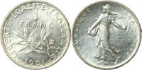 Frankreich 1 franc #13696 - 1901 Semeuse Argent SUP/SPL -