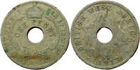Weltmünzen Penny #17093 - British West Affrica One 1913 TTB -