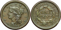 Weltmünzen cent USA One 1846 TTB+ Belle qualité #5286 -