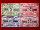 Banknoten - Frankreich 50 Pfennig #6969 - Billets de nécessité RARE Notgeld Metz 5, 10, 20 et sans date -