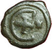 Antike Pentanummium #18163 - Byzantins , Justinien 1er 16 mm -