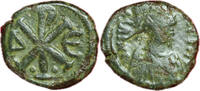 Antike #18164 - Byzantins 5 Nummi - Justinian I (Constantinopolis) 13 mm -