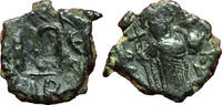 Antike Follis #12644 - Constantin II type 1 Constantinople 2e officine 641-642 -