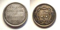 Medaillen #10409 - Médaille en Argent Chambre syndicale de l'épicerie 1853 poinçon ARGENT -